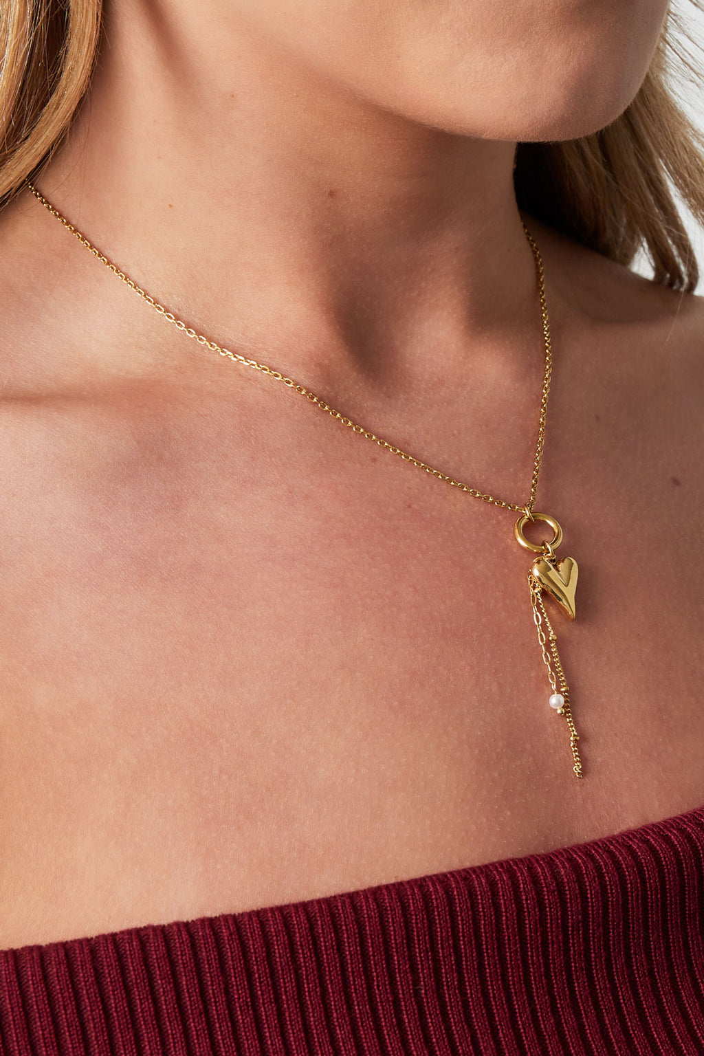 collier coeur pur