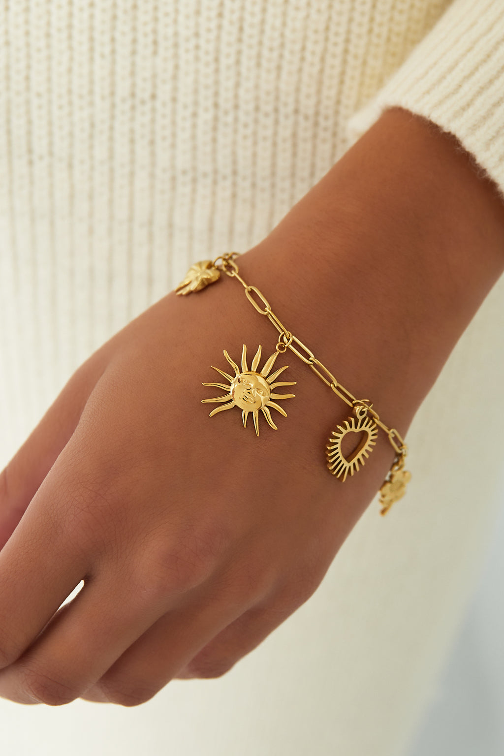 bracelet à breloques sunshine fever