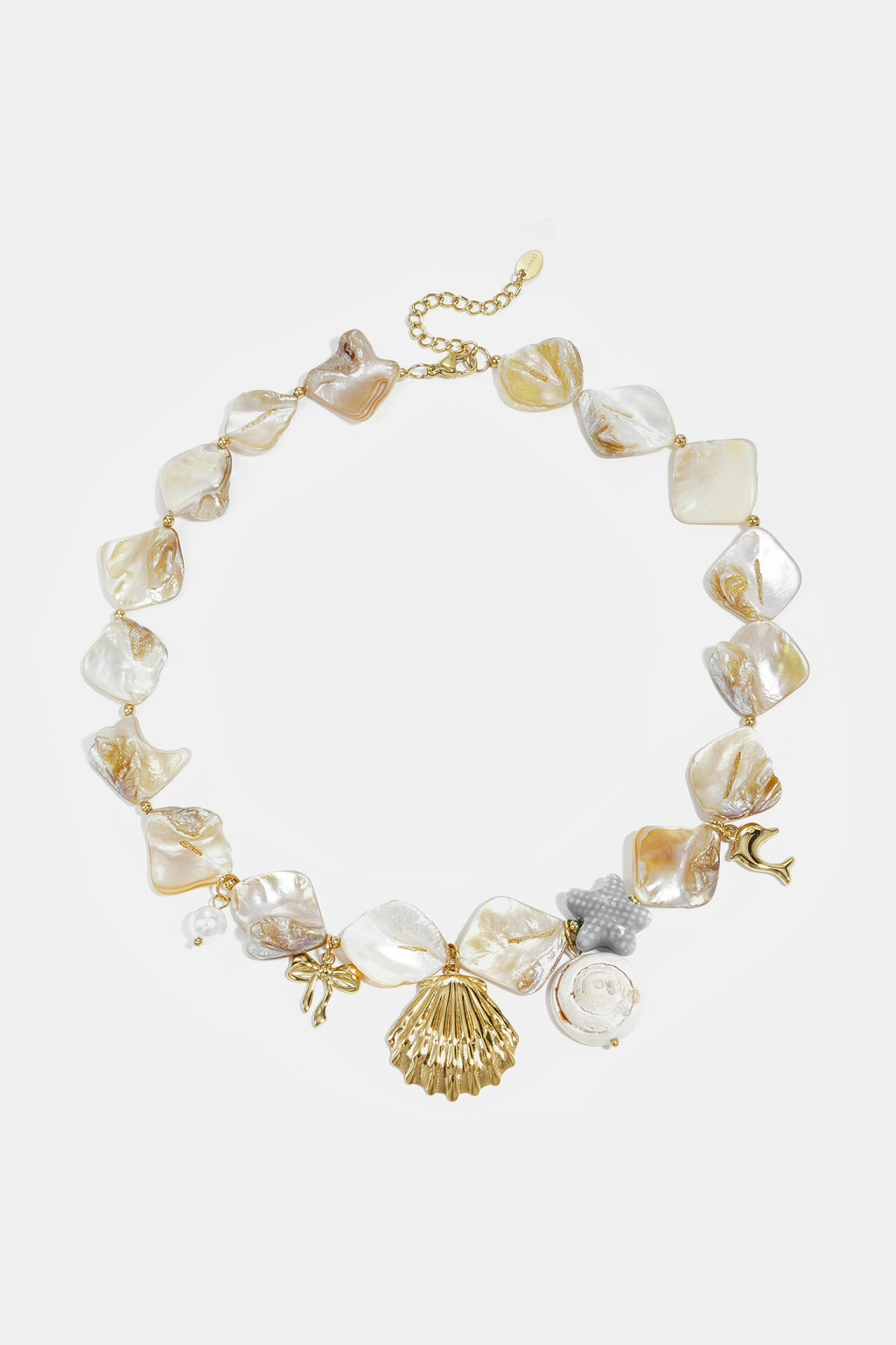Colliers de perles coquillages - Collection ethnique vacances/plage - Bijoux femme