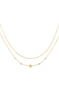 Collier étoile double couche