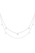 collier double pièces de monnaie