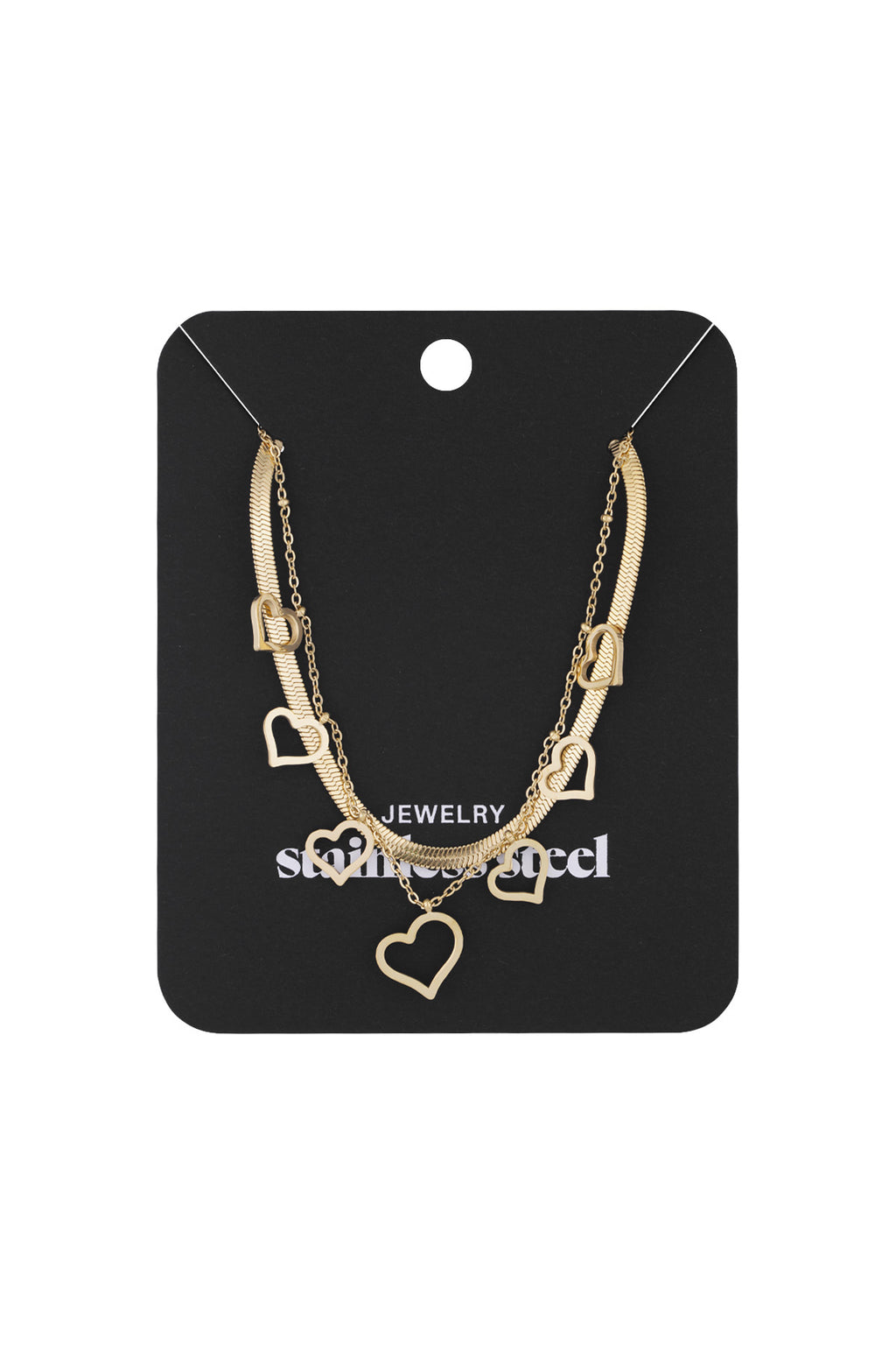 collier gros coeur