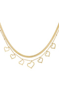 collier gros coeur