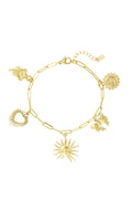 bracelet à breloques sunshine fever