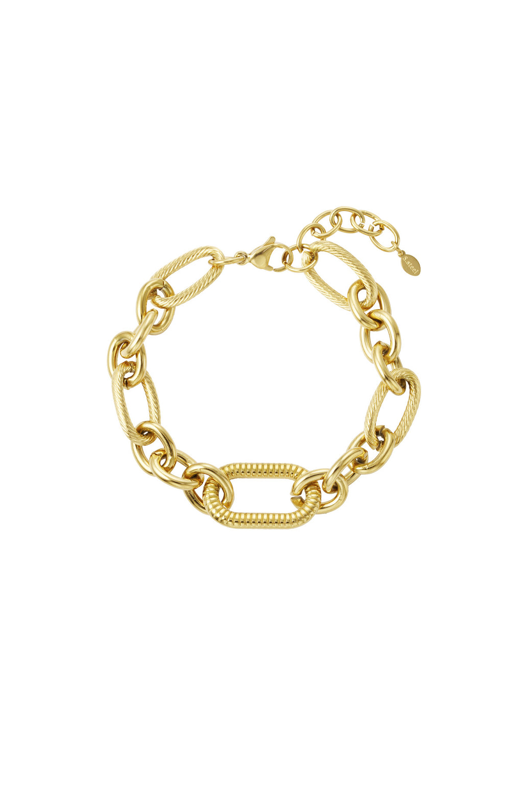 bracelet chaîne à maillons audacieux