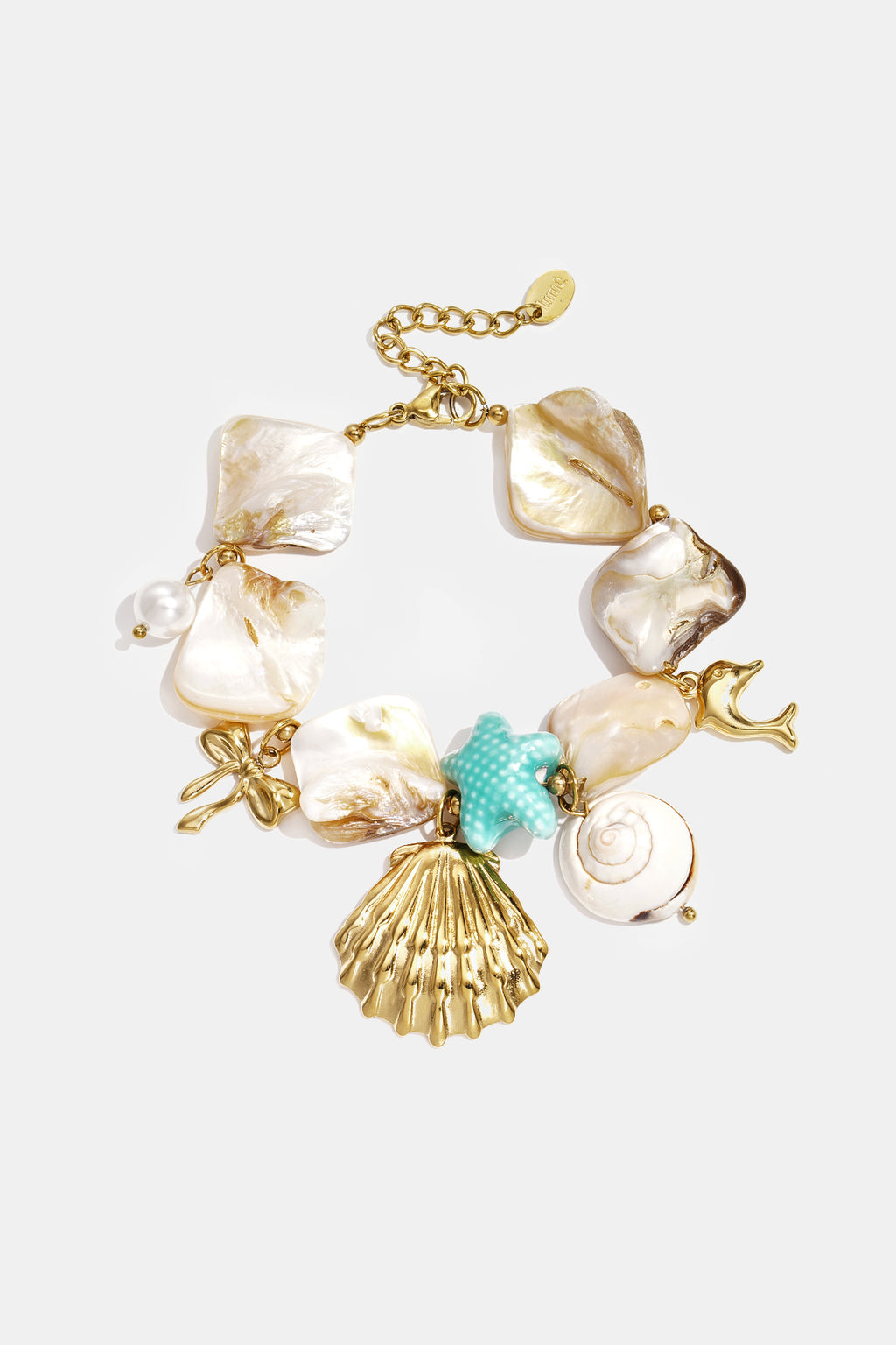Colliers de perles en acier inoxydable, coquillages, collection romantique pour les vacances et le quotidien, bijoux pour femmes